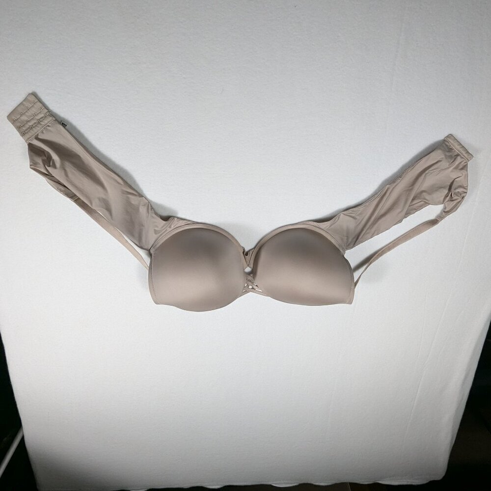 XO Plunge Push-Up Bra  Size 50 B – Beige Tan - Picture 5 of 9